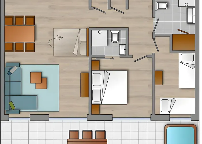 Wellness E2 Apartament Winterberg